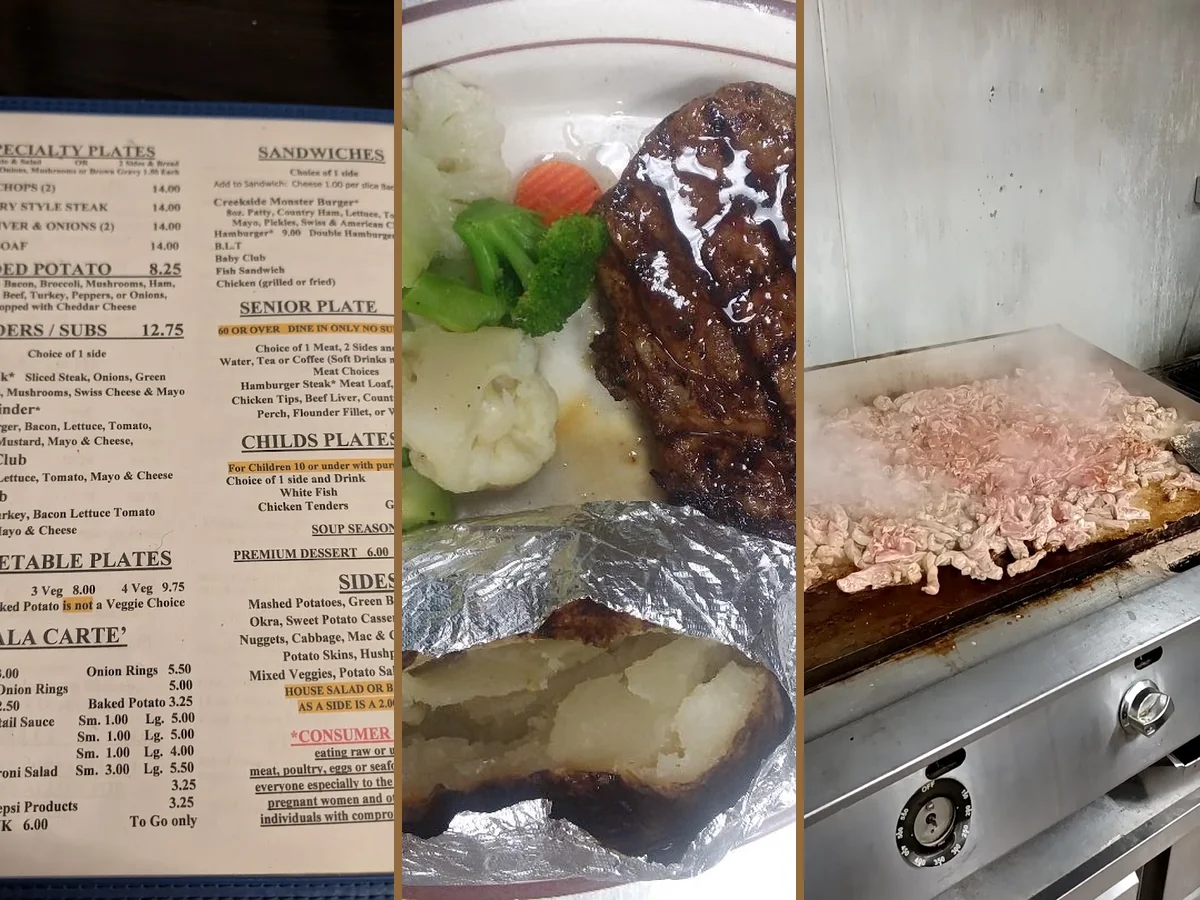 Seafood, Steaks, Home Cooking